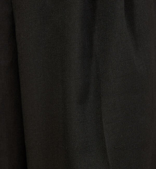 abahouse mavie「【大人気半袖ジャケットにセットアップ対応！】リネンライクタックワイドパンツ/WE」|その他|