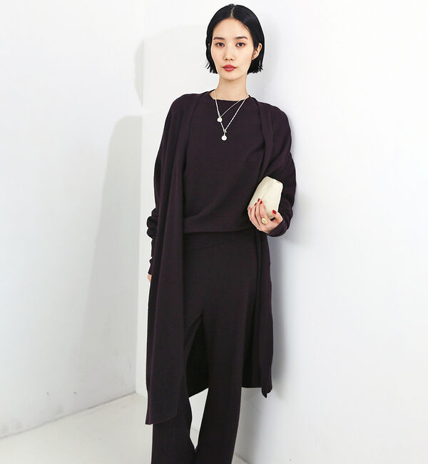 The Store by C' 「【COCUCA】ウールロングカーディガン」|カーディガン|