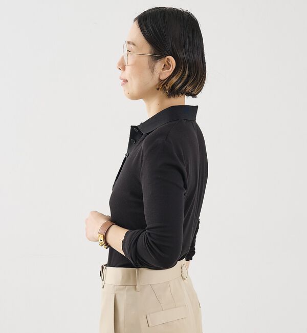 The Store by C' 「【ENTIRE STUDIOS】L/S POLO／ロングスリーブポロトップス」|ニット・セーター|
