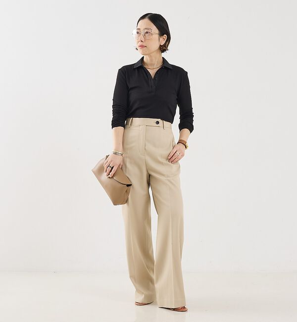 The Store by C' 「【ENTIRE STUDIOS】L/S POLO／ロングスリーブポロトップス」|ニット・セーター|