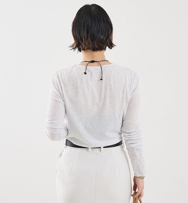 The Store by C' 「【ENTIRE STUDIOS】SHEER L/S／シアーロングスリーブプルオー」|Tシャツ・カットソー|