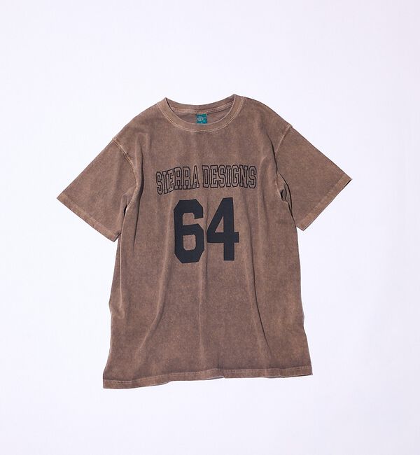 NOMINE「【Good On &times; SIERRA DESIGNS】64 カレッジロゴ プリント」|Tシャツ・カットソー|ブラウン