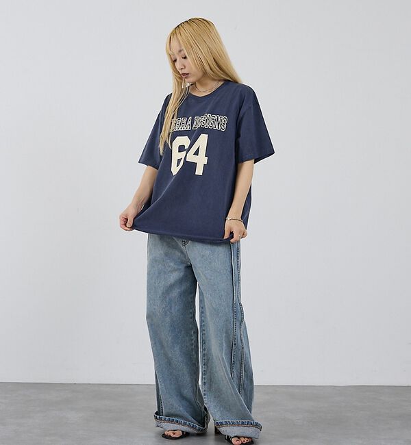 NOMINE「【Good On &times; SIERRA DESIGNS】64 カレッジロゴ プリント」|Tシャツ・カットソー|