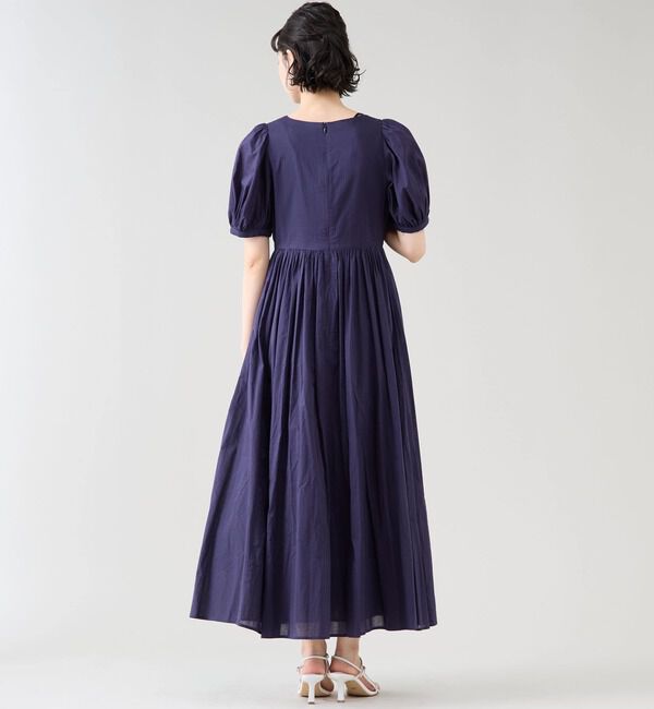 TIARA「【MARIHA/マリハ】夏のレディのパフスリーブドレス」|ワンピース|