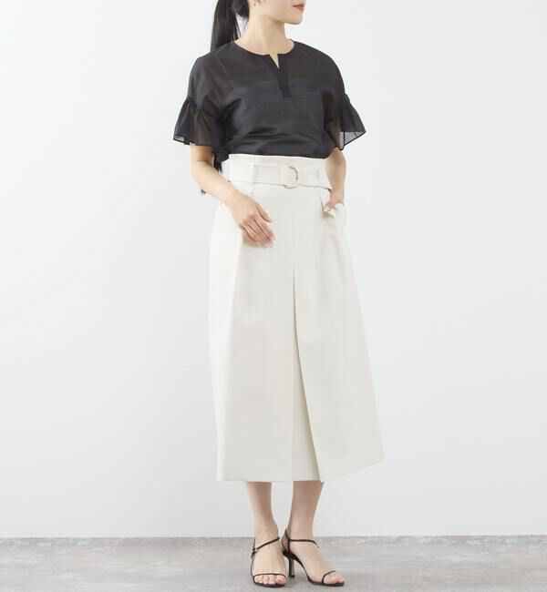TIARA「ゴールドベルトボックススカート」|スカート|