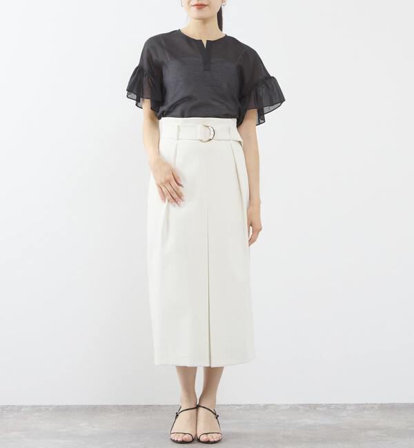 TIARA「ゴールドベルトボックススカート」|スカート|