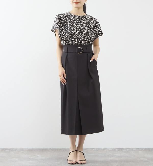 TIARA「ゴールドベルトボックススカート」|スカート|