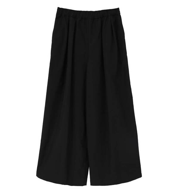 TIARA「イージーワイドストレートパンツ」|その他|ブラック