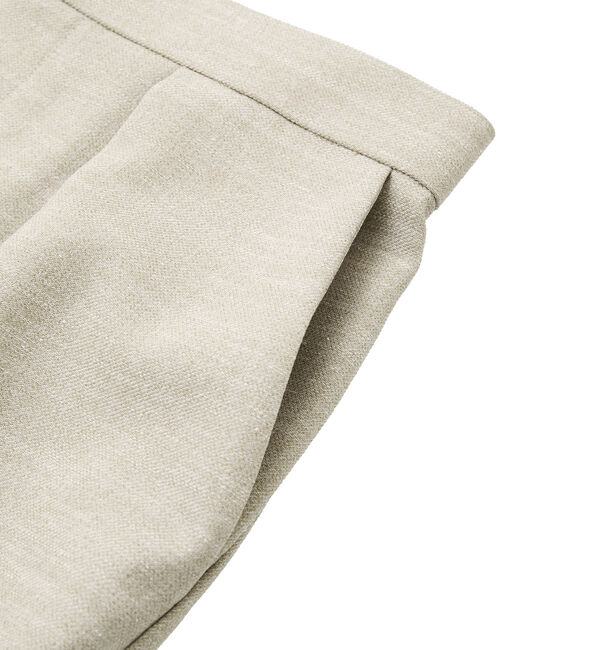 TIARA「タックテーパードパンツ」|スラックス|