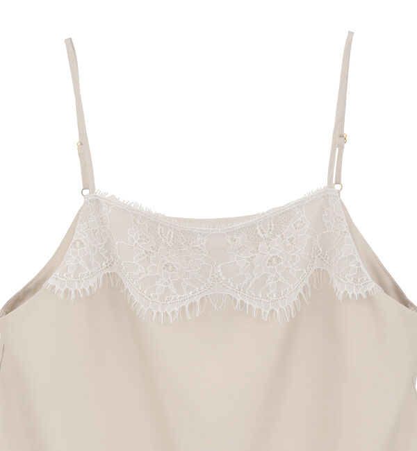 TIARA「レースキャミソール」|シャツ・ブラウス|