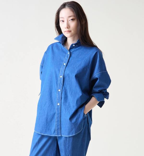 TIARA「デニムシャツ」|シャツ・ブラウス|