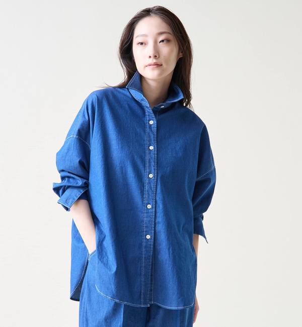 TIARA「デニムシャツ」|シャツ・ブラウス|
