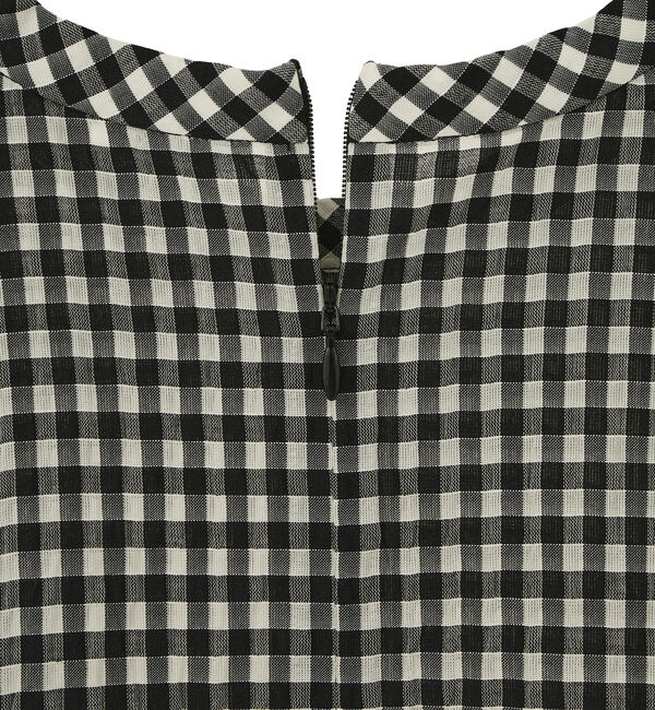 TIARA「ギンガムチェックTブラウス」|シャツ・ブラウス|