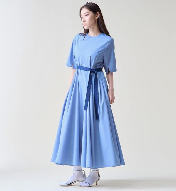 TIARA「ショートスリーブコットンワンピース」|ワンピース|