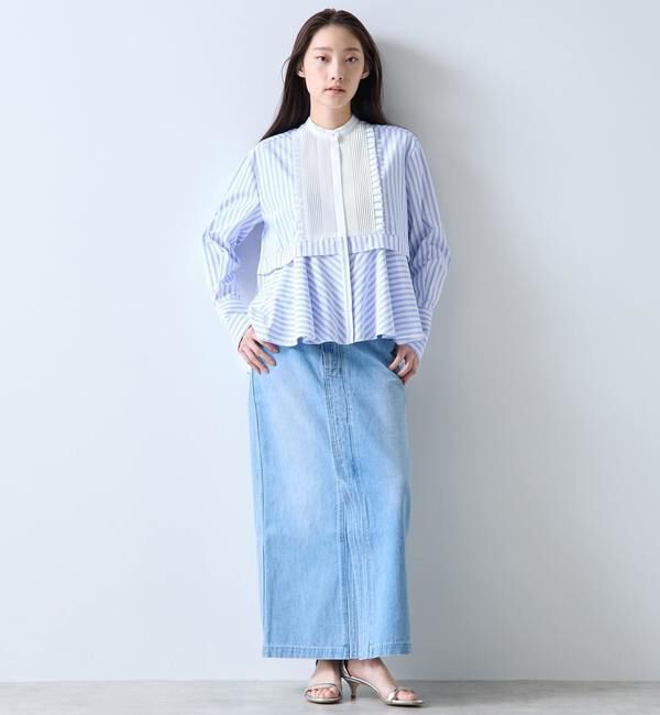 TIARA「《別注》【MARILYN MOON/マリリンムーン】フロントフリルブラウス」|シャツ・ブラウス|