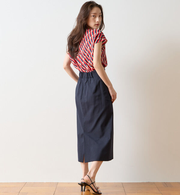 TIARA「フロントボタンタイトスカート」|スカート|