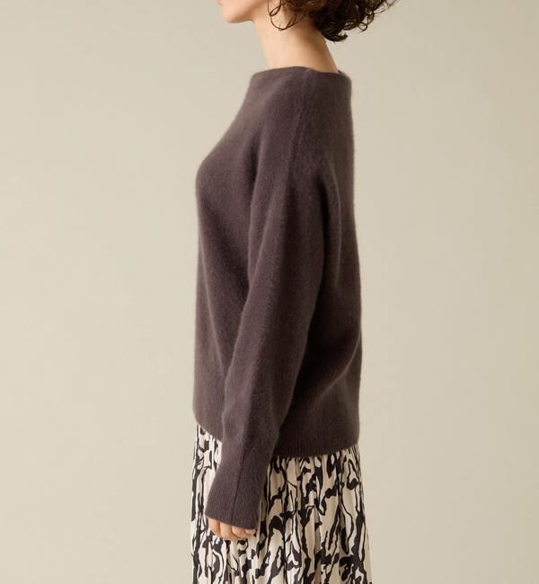 Liesse「フォックスウールボートネックニット」|ニット・セーター|