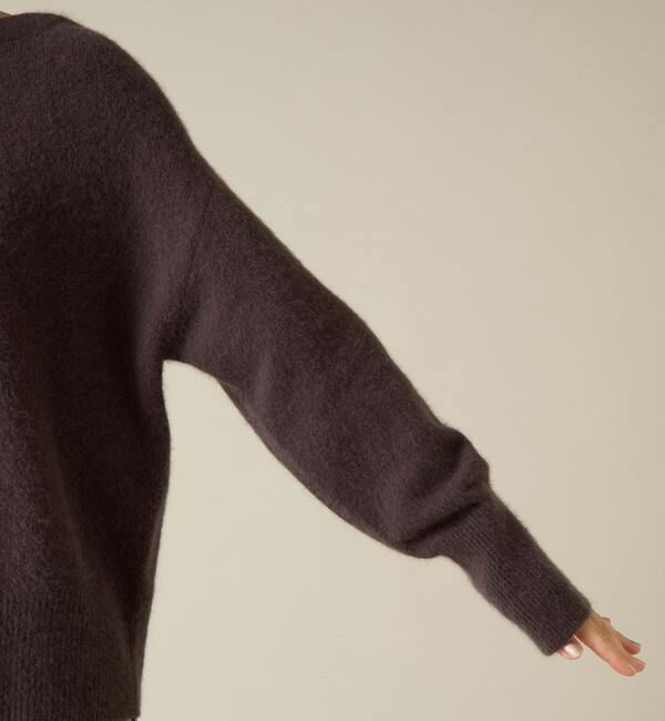 Liesse「フォックスウールボートネックニット」|ニット・セーター|