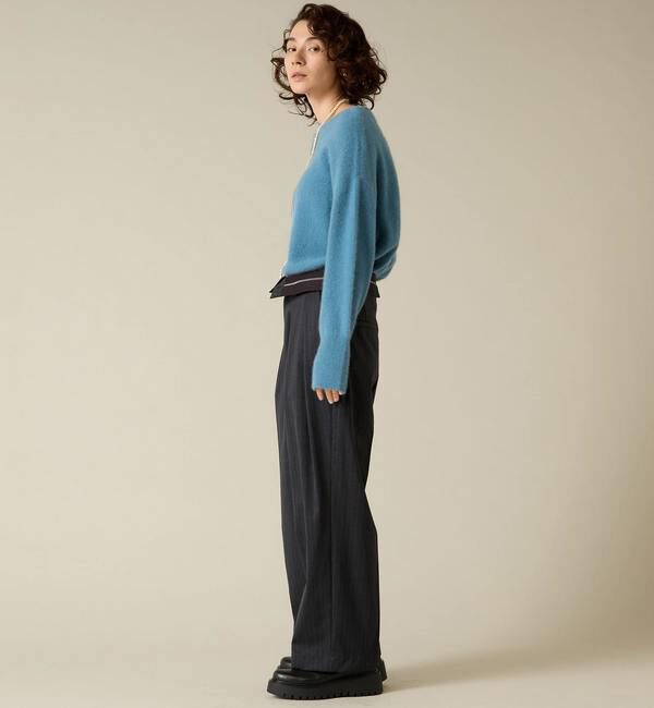 Liesse「フォックスウールボートネックニット」|ニット・セーター|