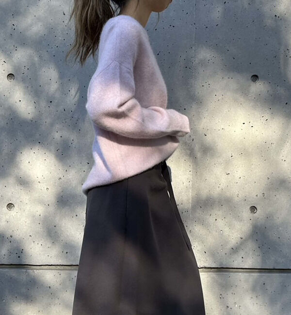 Liesse「フォックスウールボートネックニット」|ニット・セーター|