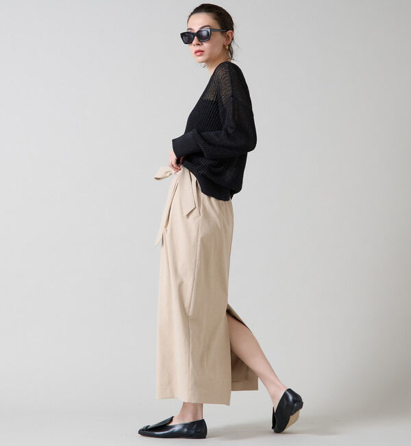 Liesse「ボートネックギマニット」|ニット・セーター|