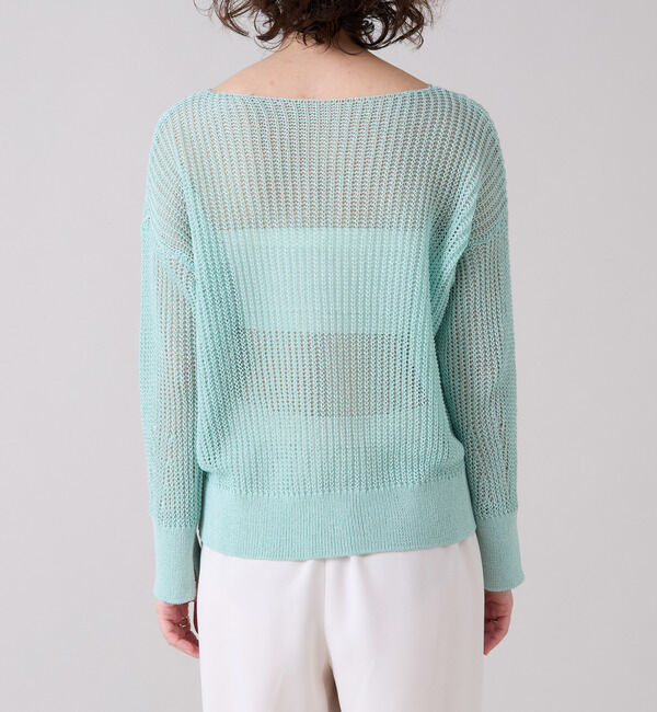 Liesse「ボートネックギマニット」|ニット・セーター|