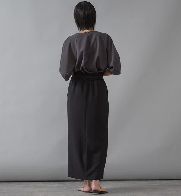 Liesse「コクーンスリーブ切り替えブラウス」|シャツ・ブラウス|