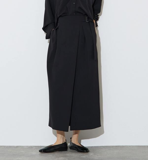 Liesse「サイドベルトタイトスカート」|スカート|ブラック