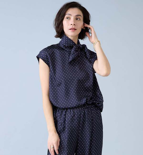 Liesse「スカーフ付きブラウス」|シャツ・ブラウス|