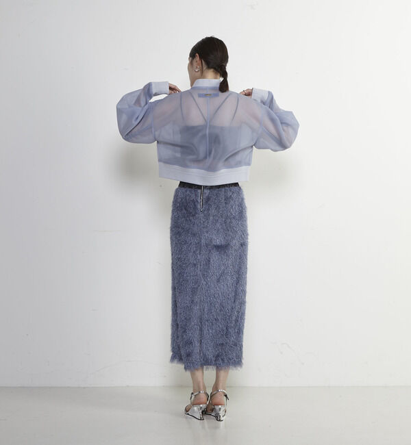 Soffitto「フリンジラメタイトスカート」|スカート|