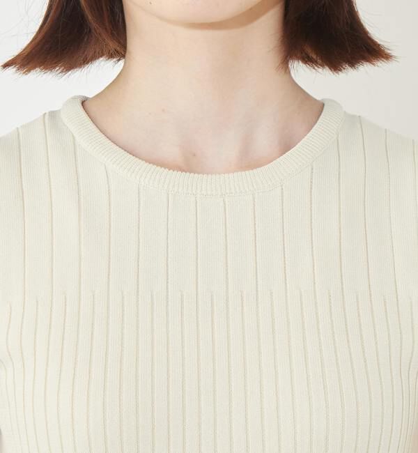 Soffitto「《定番》ランダムリブノースリーブニット」|ニット・セーター|