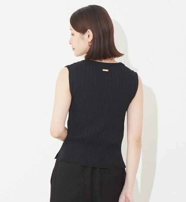 Soffitto「《定番》ランダムリブノースリーブニット」|ニット・セーター|