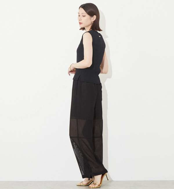 Soffitto「《定番》ランダムリブノースリーブニット」|ニット・セーター|