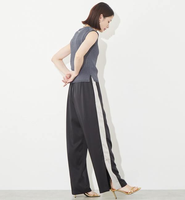 Soffitto「《定番》ランダムリブノースリーブニット」|ニット・セーター|