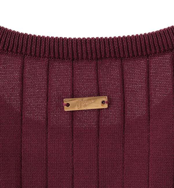 Soffitto「《定番》ランダムリブノースリーブニット」|ニット・セーター|