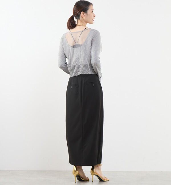 Soffitto「ストレッチタックスカート」|スカート|