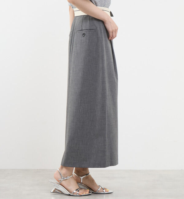 Soffitto「ストレッチタックスカート」|スカート|