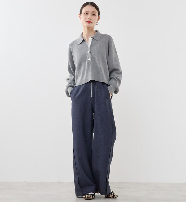 Soffitto「ポロ ニットプルオーバー」|ニット・セーター|