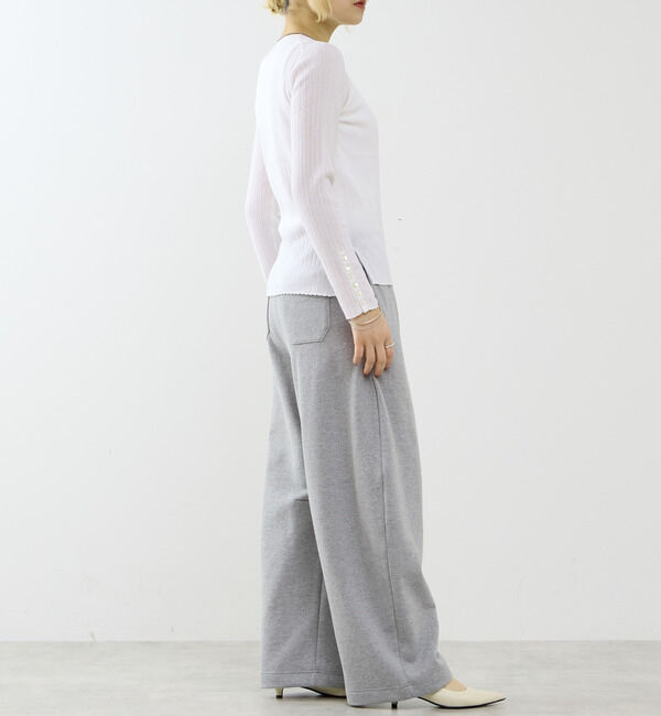 SOFFITTO「サイドスリットリプニット」|ニット・セーター|