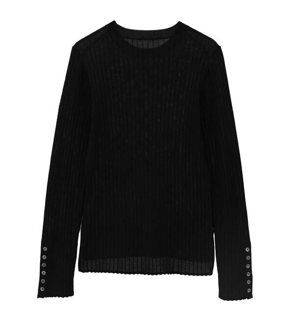 SOFFITTO「サイドスリットリプニット」|ニット・セーター|