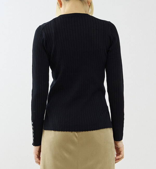 SOFFITTO「サイドスリットリプニット」|ニット・セーター|