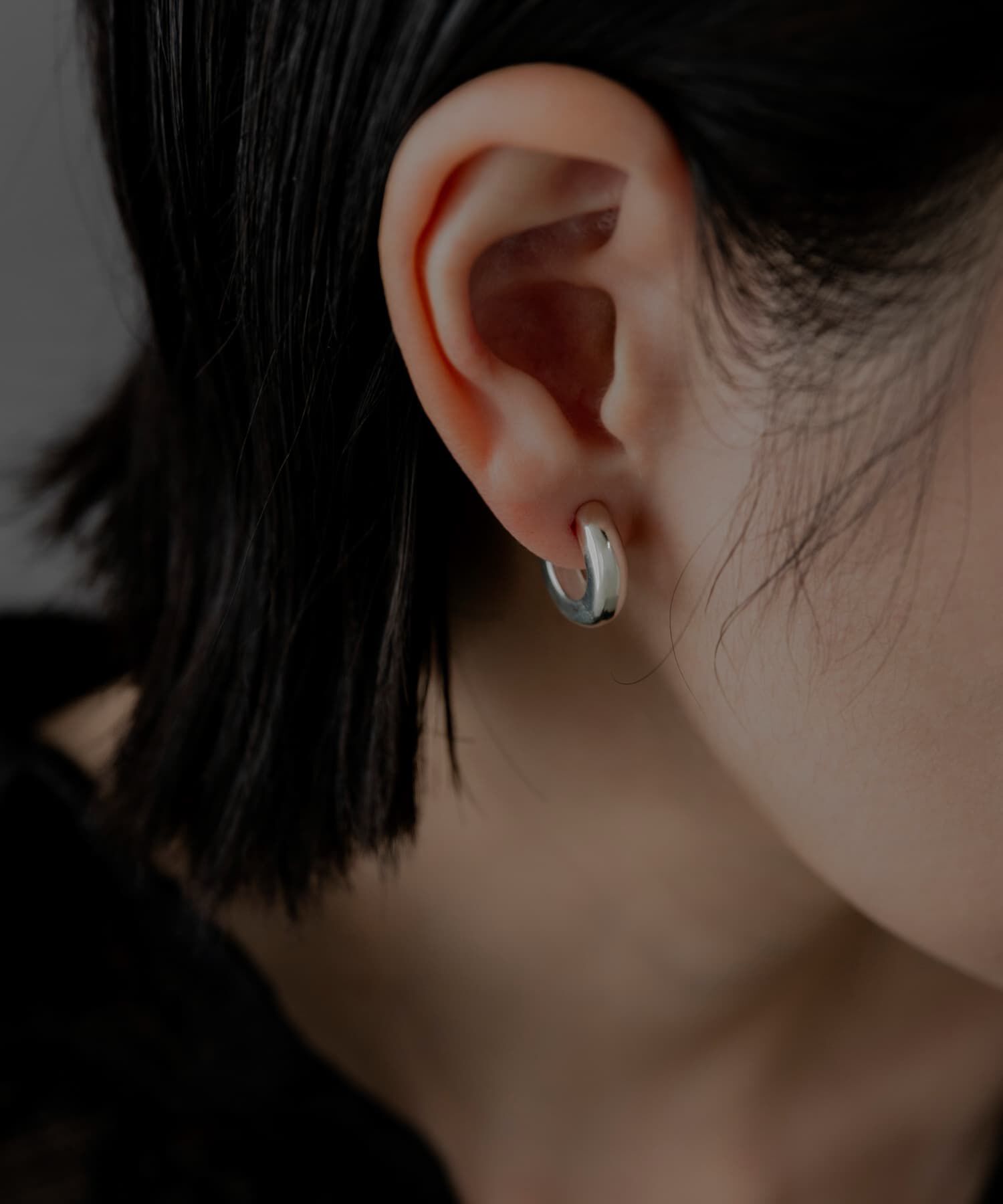 SMELLY「SMELLY so&rsquo;　wide hoop earring」|イヤリング|