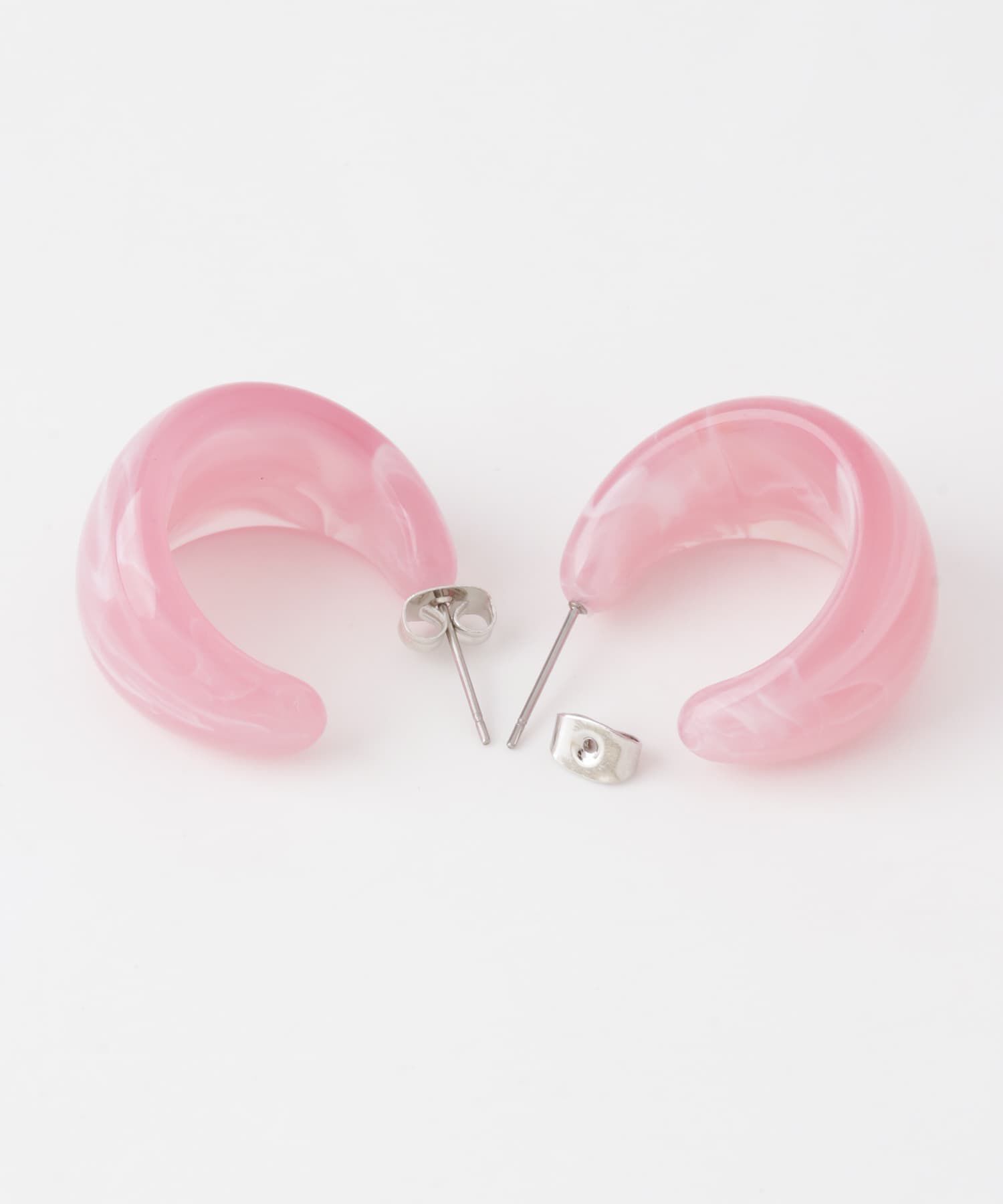 SMELLY「カラーワイドフープピアス」|ピアス|