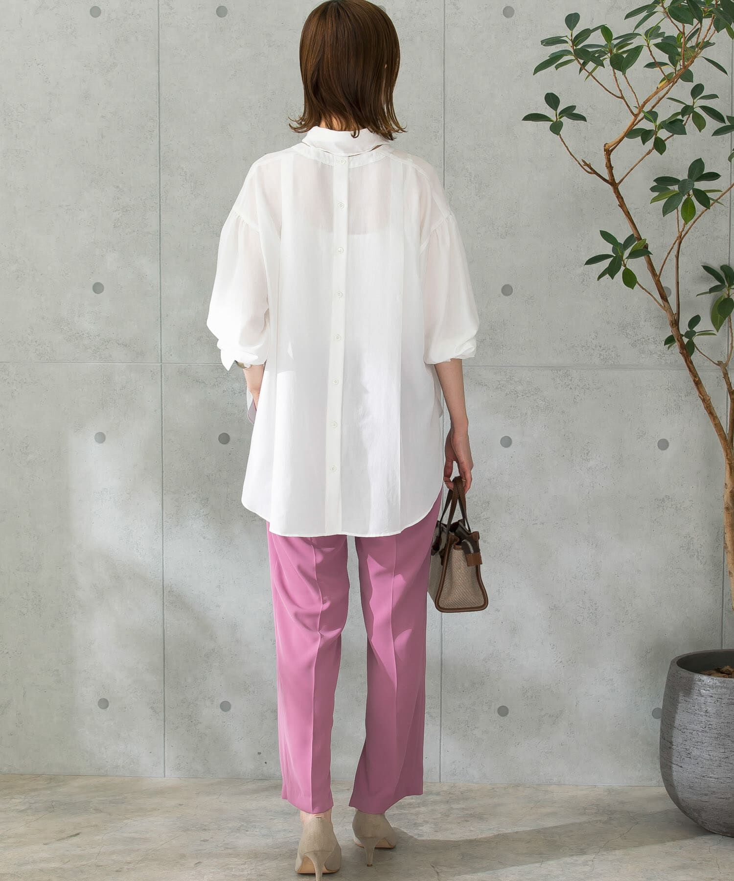 URBAN RESEARCH ROSSO「ウォッシャブルインサイドスリットイージーパンツ」|その他|