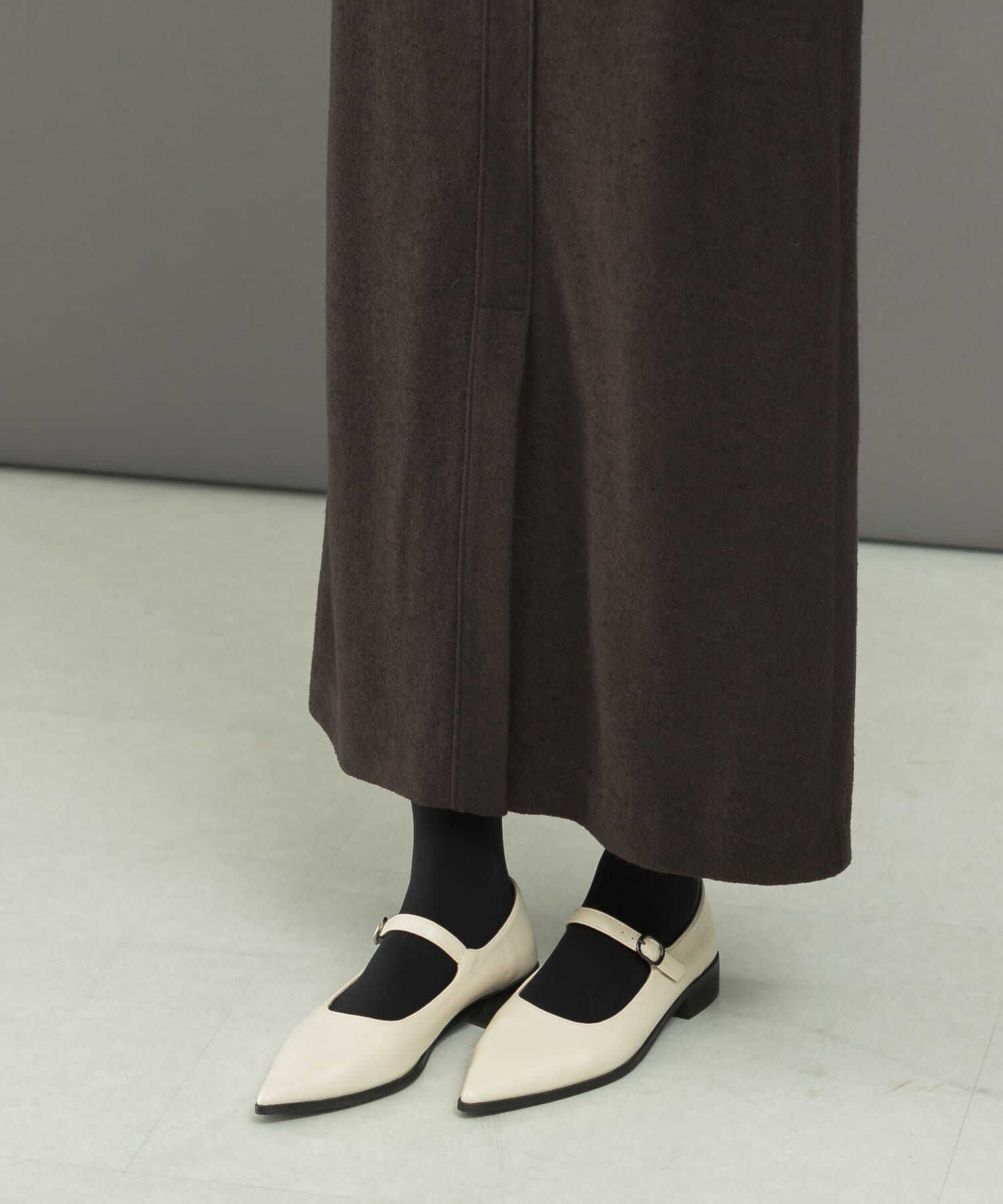 URBAN RESEARCH ROSSO「ウール混ブークレストレートスカート」|スカート|