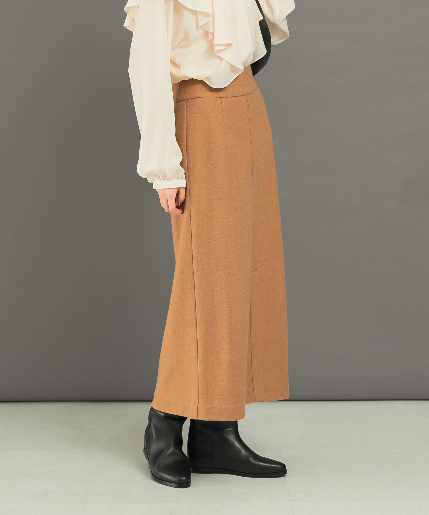 URBAN RESEARCH ROSSO「ウール混ブークレストレートスカート」|スカート|