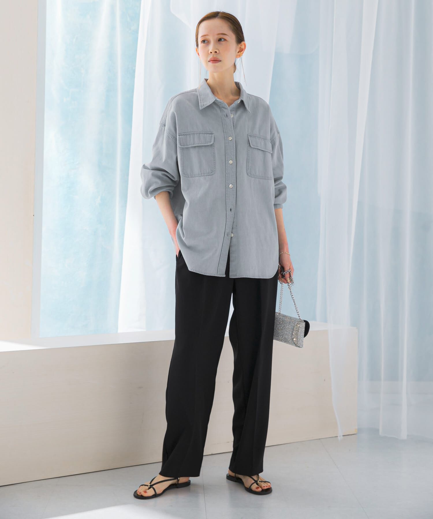 URBAN RESEARCH ROSSO「『WEB/一部店舗限定』『撥水』センタープレスイージーパンツ」|その他|