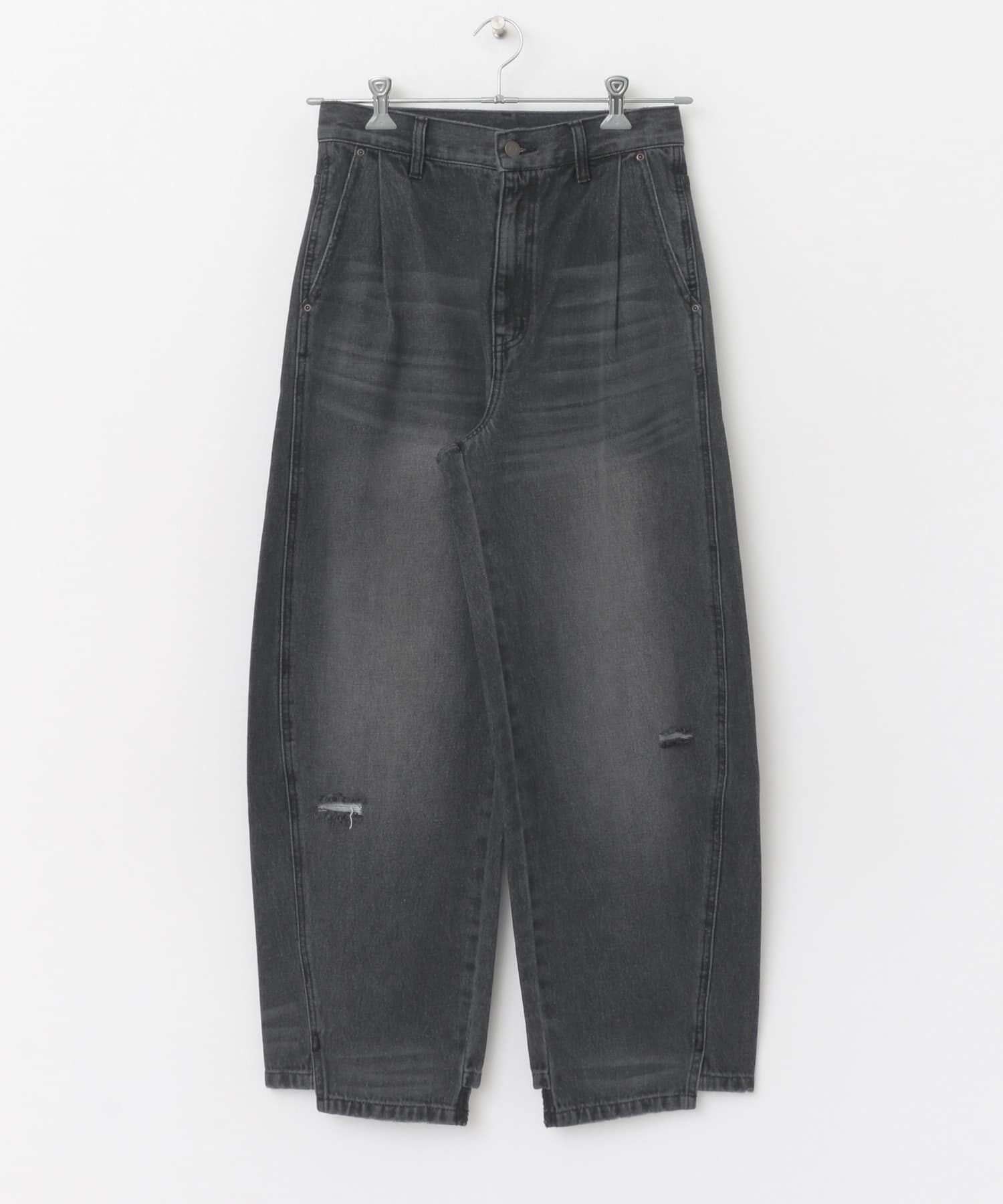 URBAN RESEARCH ROSSO「YENN　CURVED SEAM DENIM PANTS」|デニム|