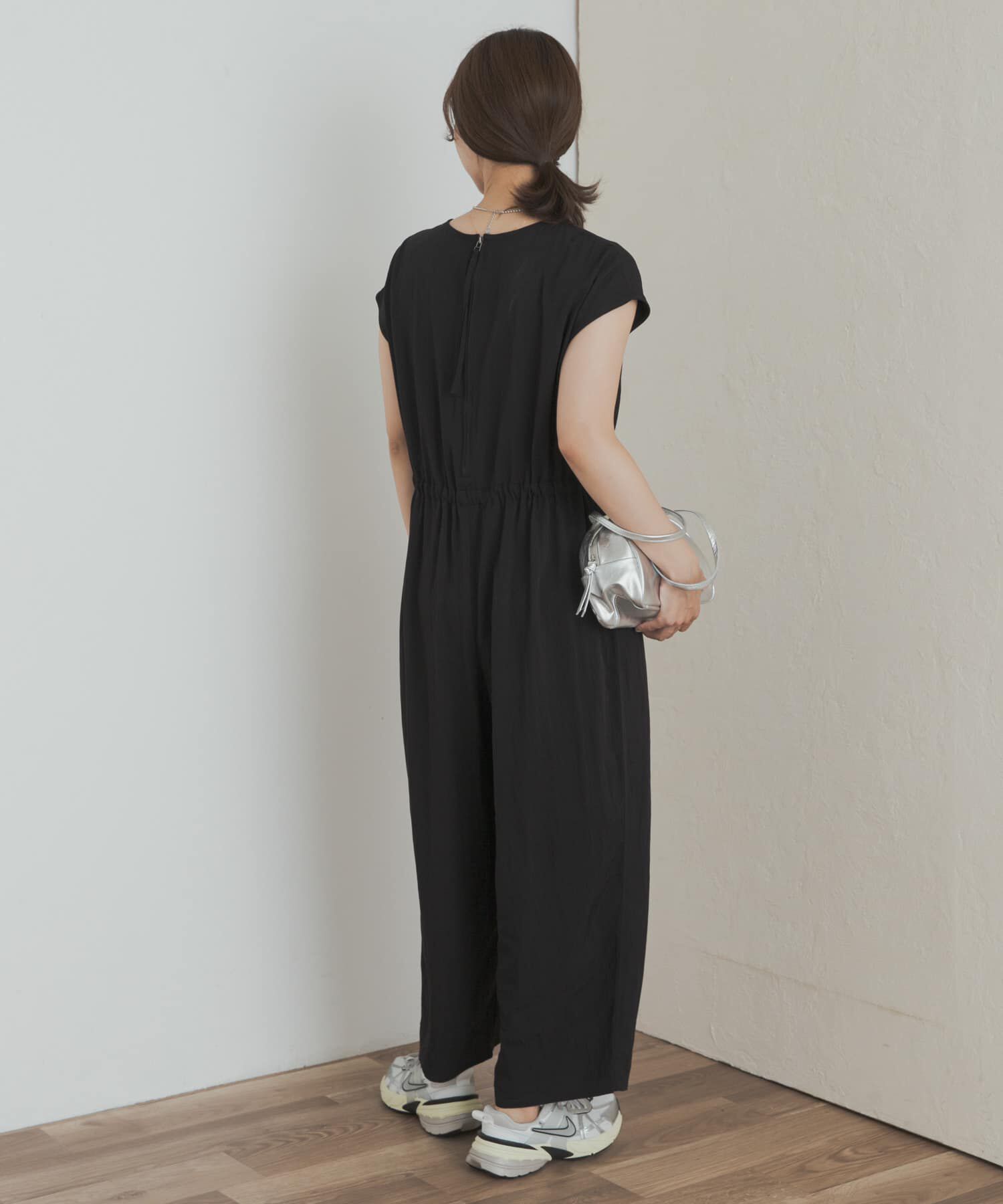 URBAN RESEARCH DOORS「『UVカット/接触冷感/吸水速乾』ドロストオールインワン」|スカート|