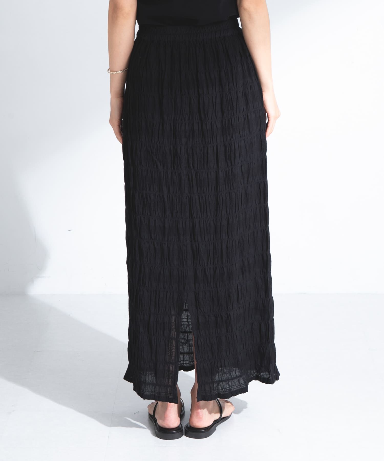 Sonny Label 「コットンシャーリングIラインスカート」|スカート|